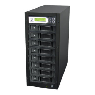HD-SU07<BR>1:7 SATA HDD/SSDデュプリケータ Super One HD-SU07 SATA HDD/SSDのコピー、消去が可能な業務用デュプリケータ。タワータイプ 転送速度150MB/秒<BR>㈱Ｕ－Ｒｅａｃｈ　Ｊａｐａｎ