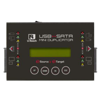 HQ200H<BR>1:1 USB/SATAデュプリケータ HQ200 USBおよびSATA HDD/SSDのコピー、消去が可能な小型デュプリケータ<BR>㈱Ｕ－Ｒｅａｃｈ　Ｊａｐａｎ