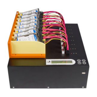 MT800G<BR>1:7 SATA HDD/SSDデュプリケータ SATA HDD/SSDのコピー、消去が可能な業務用デュプリケータ。ケーブル接続タイプ 転送速度150MB/秒<BR>㈱Ｕ－Ｒｅａｃｈ　Ｊａｐａｎ