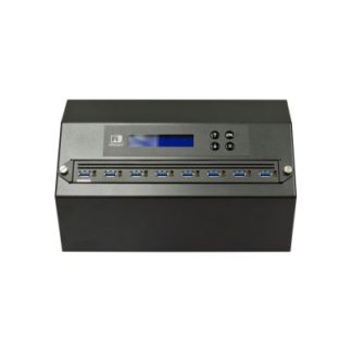 UB3908S<BR>8ポート USB3.0デュプリケータ Intelligent U3 USB3.1/3.0対応 1:7コピー/8個同時消去が可能。 転送速度266MB/秒<BR>㈱Ｕ－Ｒｅａｃｈ　Ｊａｐａｎ