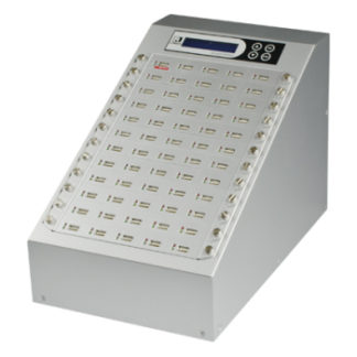 UB960S<BR>60ポート USBデュプリケータ Intelligent 9 Silver UB960S 1:59のコピーおよび最大59個のUSBメディアの同時消去が可能。転送速度33MB/秒<BR>㈱Ｕ－Ｒｅａｃｈ　Ｊａｐａｎ