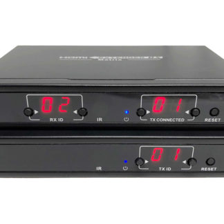 HP1010-TR<BR>LANケーブル利用/HDMIモニタ音声マトリックス延長器HP1010シリーズ/HP1010-TR（送受信器セット）/HUB経由で最大240m<BR>㈱スペクトル