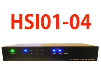 HSI01-04HDMI切替器/4入力1出力/HDMI2.0対応/延長にも対応㈱スペクトル