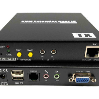 IP605-AVTX<BR>LANケーブル利用KVM切替延長器（アナログRGBモニタ）/RS232C対応/送信器<BR>㈱スペクトル