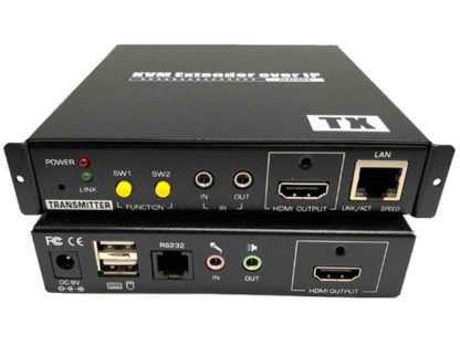 IP605-HVTXLANケーブル利用KVM切替延長器（HDMIモニタ）/RS232C対応/送信器㈱スペクトル