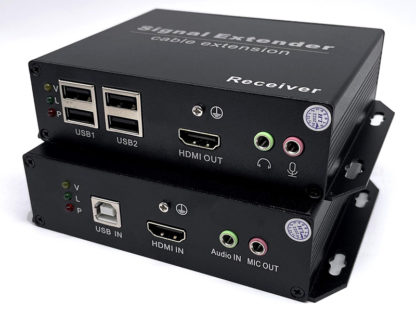 SK-981HU光ケーブル、LANケーブル両用KVMエクステンダー（HDMIモニタ）/USBデバイス対応（送受信器セット）㈱スペクトル