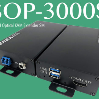 SOP-3000S<BR>HDMI光KVMエクステンダー（シングルモードタイプ）<BR>㈱スペクトル
