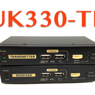 UK330-TRLANケーブル利用/KVM延長器（アナログRGBモニタ）/最大300m/UK330-TR（送受信器セット）㈱スペクトル