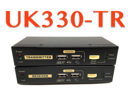 UK330-TRLANケーブル利用/KVM延長器（アナログRGBモニタ）/最大300m/UK330-TR（送受信器セット）㈱スペクトル