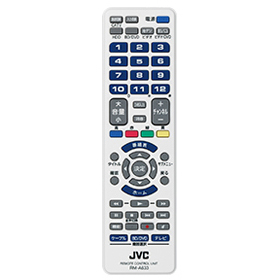 RM-A633-W<BR>リモートコントローラー（ホワイト）<BR>㈱ＪＶＣケンウッド