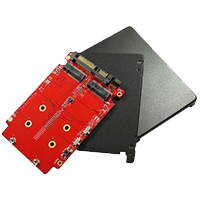E2SS-32R2-C1VN<BR>Innodisk 産業用2.5インチSSD - デュアルM.2 RAID変換アダプタ（RAID0/1対応）<BR>Ｖ－ｎｅｔ　ＡＡＥＯＮ㈱