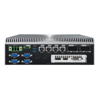 ECX-2200F-PEG<BR>産業用PoE付きAIエッジPC 第10世代インテル(R) Xeon/Core i9/i7/i5/i3対応 GPU搭載可能 システムファン＋ファンシンク付き<BR>Ｖ－ｎｅｔ　ＡＡＥＯＮ㈱