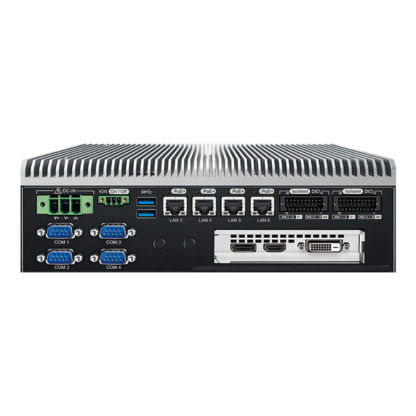 ECX-2200F-PEG産業用PoE付きAIエッジPC 第10世代インテル(R) Xeon/Core i9/i7/i5/i3対応 GPU搭載可能 システムファン＋ファンシンク付きＶ－ｎｅｔ　ＡＡＥＯＮ㈱