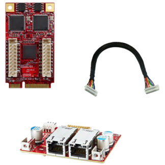 EMPL-G2P2-W1VN<BR>Innodisk 産業用mPCIe - デュアル絶縁PoE+変換アダプタ 4ピンヘッダ電源入力タイプ 組込み用取付穴＋広温対応モデル<BR>Ｖ－ｎｅｔ　ＡＡＥＯＮ㈱