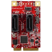 EMPS-32R1-C1VN<BR>Innodisk 産業用mPCIe - デュアルSATA III RAID変換アダプタ（RAID0/1対応） 標準モデル<BR>Ｖ－ｎｅｔ　ＡＡＥＯＮ㈱