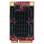 EMPS-3401-W1VN<BR>Innodisk 産業用mPCIe - SATA III×4ポート変換アダプタ 広温モデル<BR>Ｖ－ｎｅｔ　ＡＡＥＯＮ㈱
