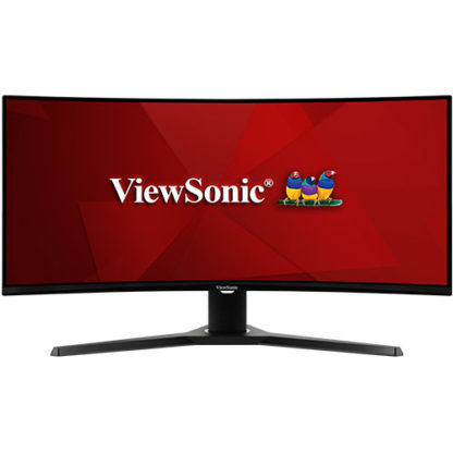 VX3418-2KPC34型曲面型ウルトラワイドゲーミングディスプレイ/3440×1440/HDMI、DisplayPort/ブラック/スピーカー：あり/21:9ワイド/Ultra WQHD/VAパネルビューソニックジャパン㈱