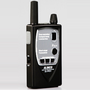 DJ-P921S<BR>特定小電力型トランシーバー 20ch+中継用27ch ショートアンテナタイプ<BR>ＡＬＩＮＣＯ