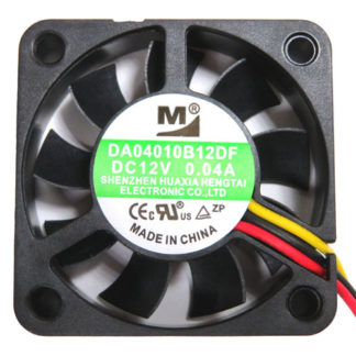 DA04010B12DF<BR>40mm角厚さ10mm DC12V Lowスピードファン<BR>㈱ワイドワーク