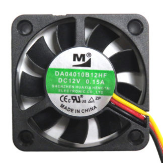 DA04010B12HF<BR>40mm角 厚さ10mm DC12V Highスピードファン<BR>㈱ワイドワーク