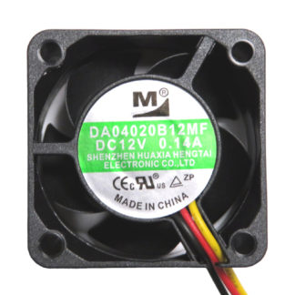 DA04020B12MF<BR>40mm角 厚さ20mm DC12V Highスピードファン<BR>㈱ワイドワーク