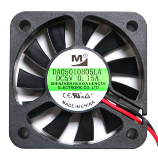 DA05010B05LA<BR>50mm角厚さ10mm DC5V Lowスピードファン<BR>㈱ワイドワーク