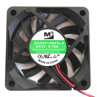 DA06010B05LA<BR>60mm角 厚さ10mm DC5V Lowスピードファン<BR>㈱ワイドワーク