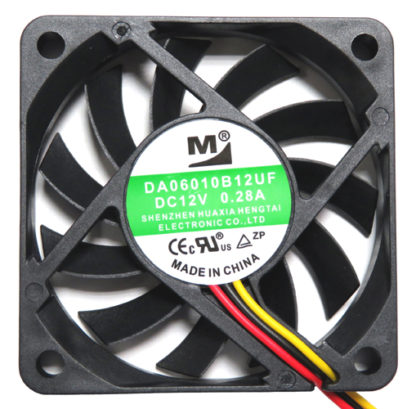 DA06010B12UF60mm角 厚さ10mm DC12V Highスピードファン㈱ワイドワーク