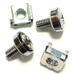 WW-M6NN-10<BR>M6ケージナット・ネジセット 10セット入り<BR>㈱ワイドワーク