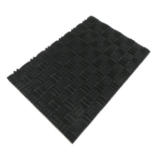 WW-MNS-BA<BR>特殊ウレタンフォーム吸音材 ミニソネックス ブラック 300×450×24mm<BR>㈱ワイドワーク