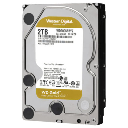 0718037-847924WD Goldシリーズ 3.5インチ内蔵HDD 2TB SATA6.0Gb/s 7200rpm/class 128MB 512n WD2005FBYZＷＥＳＴＥＲＮ　ＤＩＧＩＴＡＬ