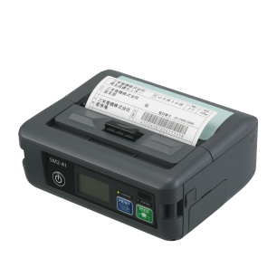 SM2-41WL<BR>紙幅112mmラベル対応モバイルタイプライン印字方式小型サーマルプリンタ(Bluetooth・USB・シリアル・WiFi、ラベル剥離モデル)<BR>三栄電機㈱