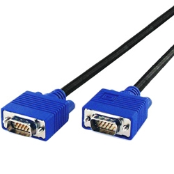 FHD15MM-03M<BR>ディスプレイケーブル（ミニD-Sub15ピンオス・オス） 0.3m<BR>サードウェーブ（ハイパーツールズ
