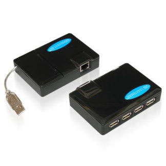 USB2-EX60H4USB2.0 延長器（最大60m）＆4ポートHUBサードウェーブ（ハイパーツールズ