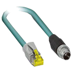 CBL-M12XMM8PRJ45-BK-100-IP67<BR>ギガビットイーサネットケーブル<BR>ＭＯＸＡ