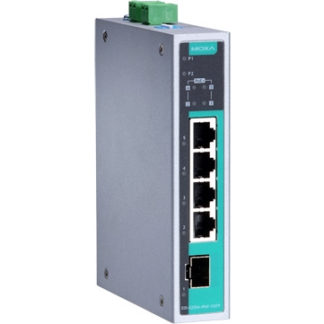 EDS-G205A-4PoE-1GSFP<BR>5ポートフルギガビット・PoEアンマネージドスイッチ<BR>ＭＯＸＡ