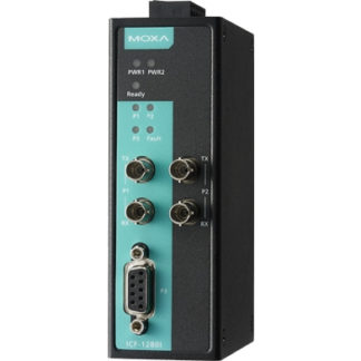 ICF-1280I-S-ST<BR>2ポート産業用PROFIBUS-ファイバコンバータ シングルST<BR>ＭＯＸＡ