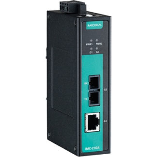 IMC-21GA-LX-SC<BR>ギガビットメディアコンバータ シングルモード10km SC -10～60℃<BR>ＭＯＸＡ