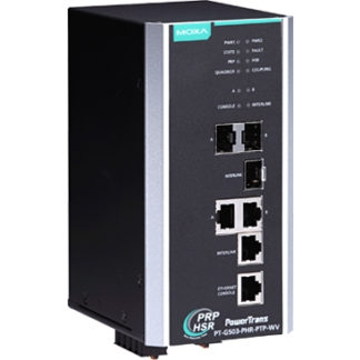 PT-G503-PHR-PTP-WV<BR>IEC 61850-3/62439-3準拠 3ポート フルギガビットマネージド冗長ボックス<BR>ＭＯＸＡ