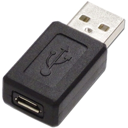 ADV-117<BR>USB変換アダプタ Micro-Bメス - Aオス<BR>㈱アイネックス