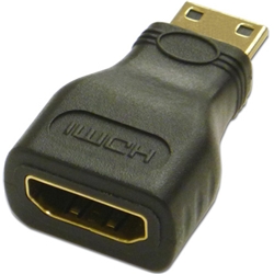 ADV-201HDMI変換アダプタ HDMI-HDMIミニ㈱アイネックス