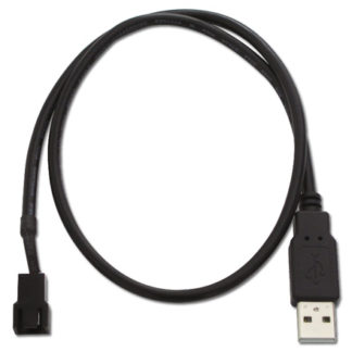 CA-010B<BR>ファン用USB電源変換ケーブル<BR>㈱アイネックス
