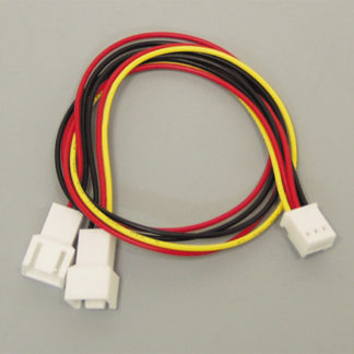 CA-086A<BR>ファン用二股電源ケーブル 29cm<BR>㈱アイネックス