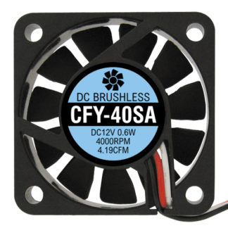CFY-40SA<BR>ケース用ファン40mm 薄型静音タイプ<BR>㈱アイネックス