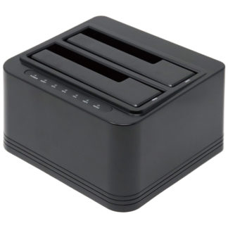 HDE-17<BR>クローン対応 USB3.2Gen1 HDD/SSDスタンド<BR>㈱アイネックス