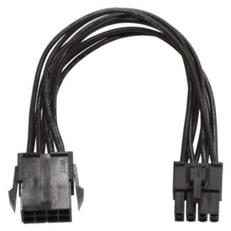 PX-008B<BR>PCI Express用電源延長ケーブル 15cm ブラック<BR>㈱アイネックス