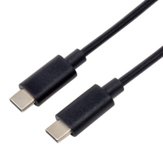 U20CC-MM05P6<BR>PD60W対応 USB2.0 Type-Cケーブル C - C 0.5m<BR>㈱アイネックス
