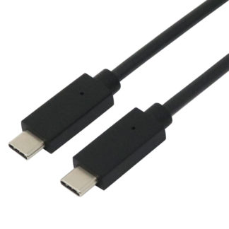 U20CC-MM10P10<BR>PD100W対応 USB2.0 Type-Cケーブル C - C 1m<BR>㈱アイネックス