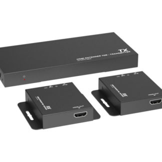 TEHDSPEX70<BR>PoE給電対応1080P最大70mまで延長可能HDMI延長分配器<BR>㈱テック