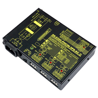 SS-232C-PHCIN-3PS-AC<BR>3ch入力⇒RS232C変換器（AC90-250V仕様）【入力方式：光絶縁、非絶縁、無電圧、接点電圧印加（無極性）、オープンコレクタ、TTL】 3ch I/O転送システム[Inputタイプ]<BR>システムサコム工業㈱